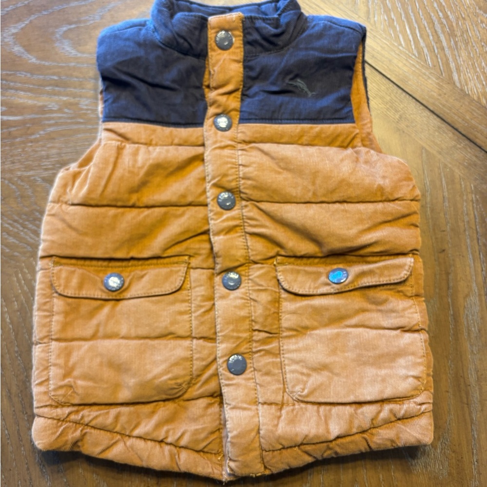Tommy Bahama Kids' Orange and Navy Vest